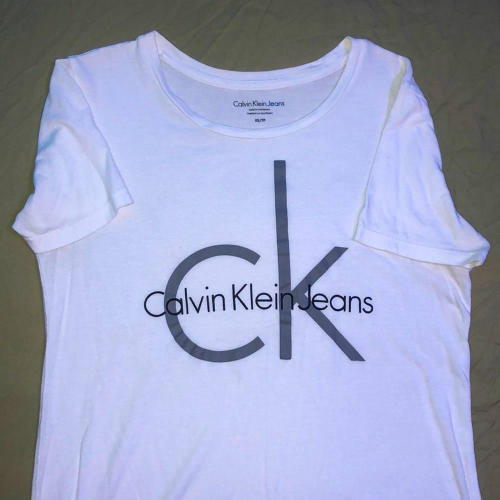 Calvin Klein Jeans White T-Shirt